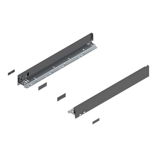 Blum LEGRABOX Zarge, Höhe N 66,5 mm, NL 550 mm, links/rechts, für LEGRABOX pure, oriongrau matt (02041244)