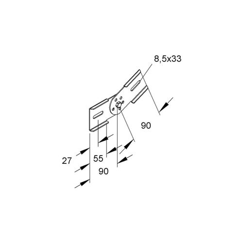 Niedax Gelenkverbinder KGV 60 F)