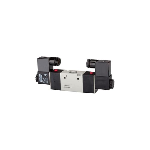 Riegler 3/2-Wegeventil, elektropneumatisch, »3V«, bistabil, M5, 24 V DC (517.1400)