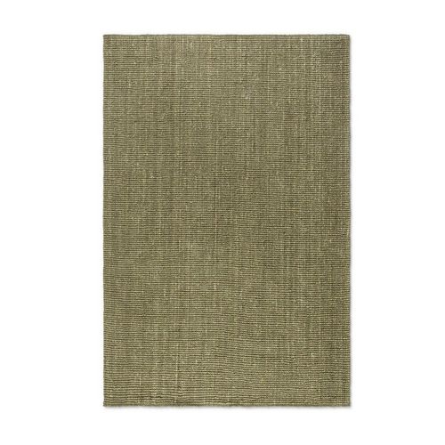 Hanse Home Juteteppich Bouclé, Olivgrün, Textil, Uni, rechteckig, 160x230 cm, Oeko-Tex® Standard 100, für Fußbodenheizung geeignet, beidseitig verwendbar, in verschiedenen Größen erhältlich, pflegeleicht, strapazierfähig, leicht zusammenrollbar, Teppiche & Böden, Teppiche, Naturteppiche