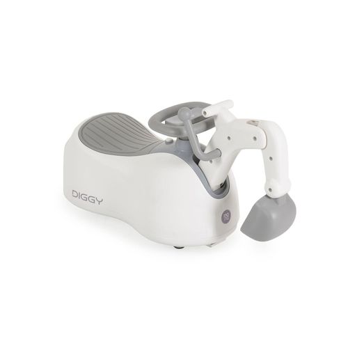 Moni Töpfchen 4 in 1 Diggy Bagger, Rutscher, Schaukelspielzeug, Licht, Musik weiß