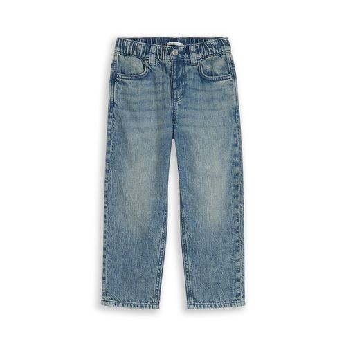 TOM TAILOR Jungen Loose Fit Jeans, blau, Uni, Gr. 110