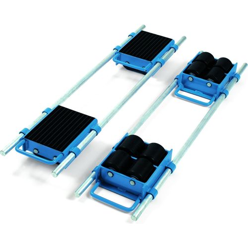 fetra Fahrwerk, verstellbar, Tragplatte 250 x 200 mm, 6 to.