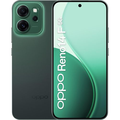 OPPO Reno 14F 8 + 256 GB 6.57 "5g leuchtendes grünes Tim Oppo