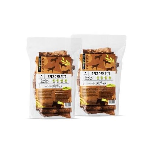 FAVLY Petfood Pferdekopfhaut 1,2 kg