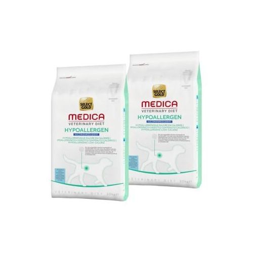 SELECT GOLD Medica Hypoallergen kalorienreduziert Lachs 2x10 kg