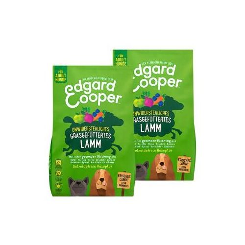 Edgard & Cooper Unwiderstehliches Grasgefüttertes Lamm Adult 2x12 kg