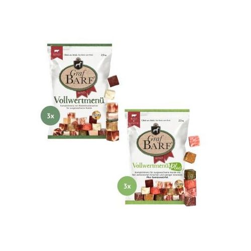 Graf Barf Rindermenü Mix 6x2,5kg