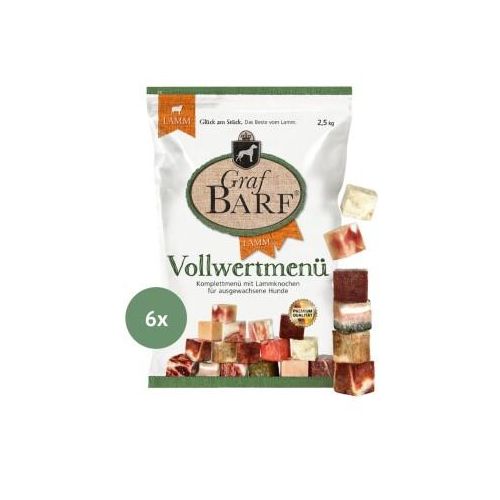 Graf Barf Vollwertmenü Lamm 6x2,5kg
