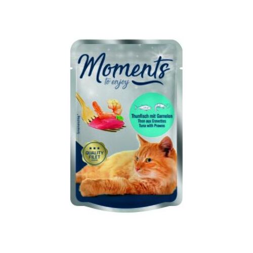 MOMENTS Adult Thunfisch mit Garnelen 24x70 g