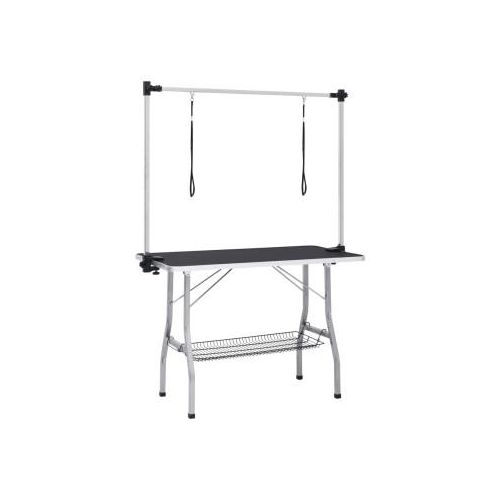 VidaXL Verstellbarer Hundepflegetisch 110 x 60 x 76 cm (L x B x H)