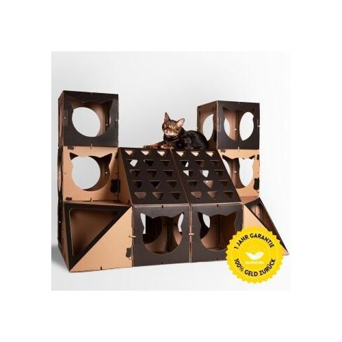DoPetMe Katzenhaus Royal Castle - schwarz
