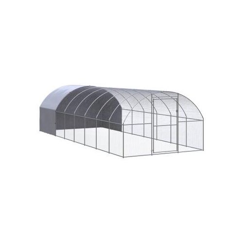 VidaXL Hühnerstall / Geflügelstall mit Dach 3 m, 8 m, 2 m