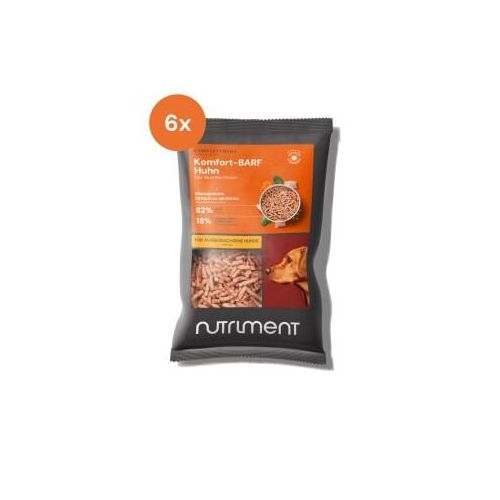 Nutriment Komfort-BARF Menü Huhn, Spinat & Erbsen 6x1 kg