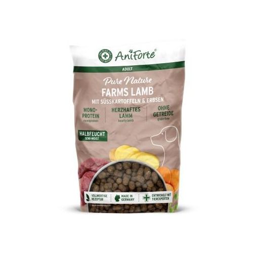 AniForte Trockenfutter FarmsLamb - herzhaftes Lamm mit Süsskartoffeln 12,5 kg