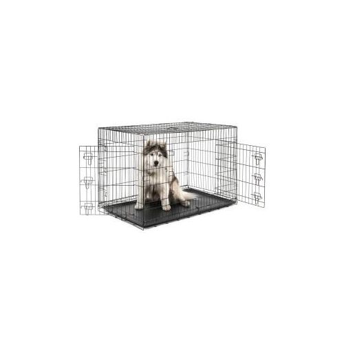 Lionto Hundetransportkäfig Tiertransportbox Hundebox Größe (S) 45x31x36 cm XXXL