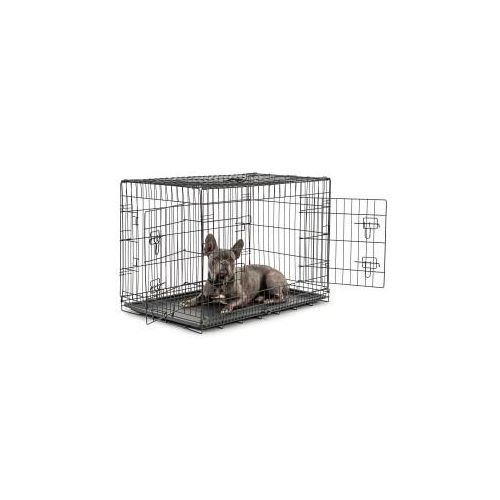 Lionto Hundetransportkäfig Tiertransportbox Hundebox Größe (S) 45x31x36 cm XL