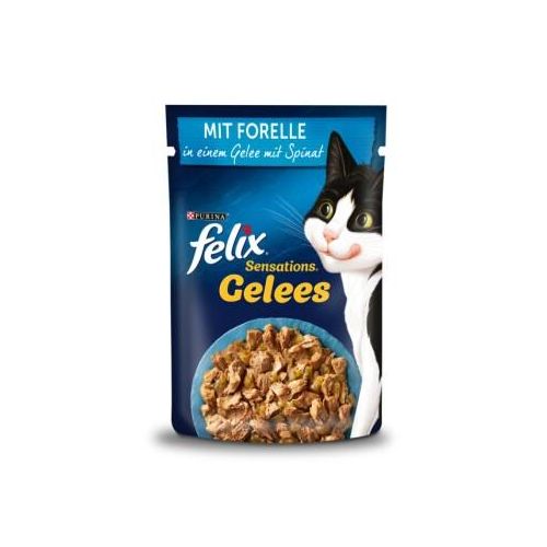 Felix Sensations Gelees Forelle und Spinat 104x85 g