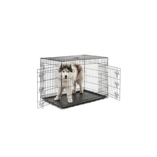 Lionto Hundetransportkäfig Tiertransportbox Hundebox Größe (S) 45x31x36 cm XXL