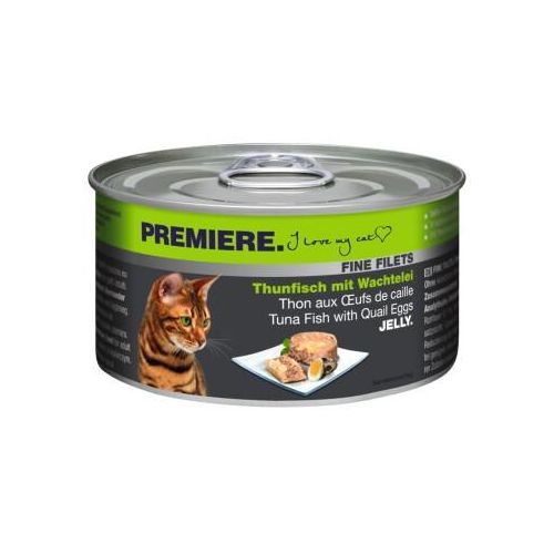 PREMIERE Fine Filets Thunfisch mit Wachtelei 48x100 g