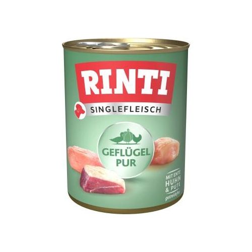 RINTI Singlefleisch Geflügel pur 6x800 g