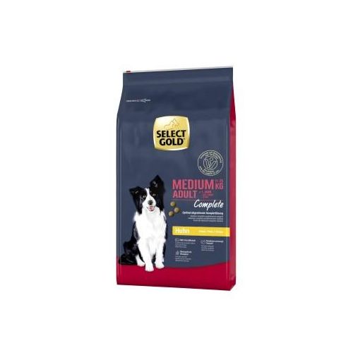 SELECT GOLD Complete Croquettes Chien Adulte Medium Poulet 12 kg