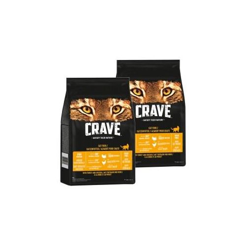 CRAVE mit Truthahn und Huhn 2x7 kg