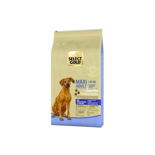 SELECT GOLD Sensitive Trockenfutter Hund Adult Maxi Wasserbüffel und Tapioka 12 kg