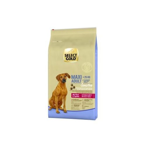 SELECT GOLD Sensitive Trockenfutter Hund Adult Maxi Pferd und Tapioka 12 kg