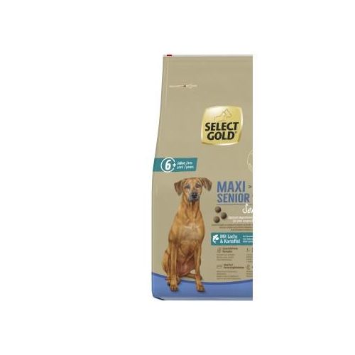 SELECT GOLD Sensitive Croquettes Chien Senior Maxi Saumon & pommes de terre 12 kg