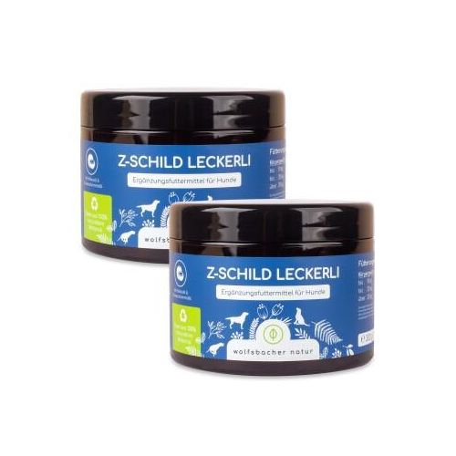 Wolfsbacher Natur Z-Schild Leckerli 2x