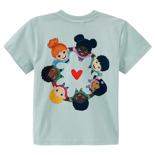 Baby T-Shirt mit Message-Print