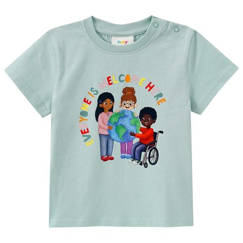 Baby T-Shirt mit Message-Print
