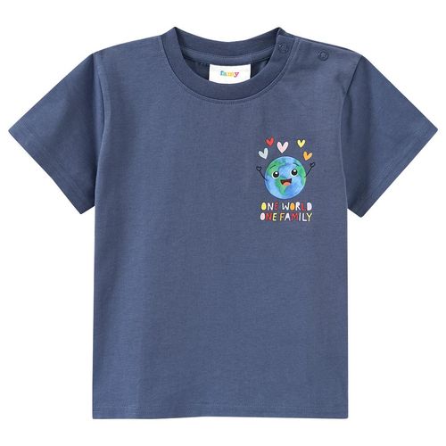 Baby T-Shirt mit Message-Print