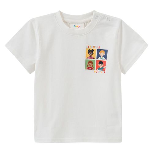 Baby T-Shirt mit Message-Print