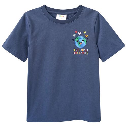 Kinder T-Shirt mit Message-Print