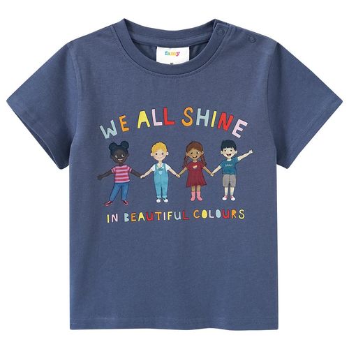 Baby T-Shirt mit Message-Print