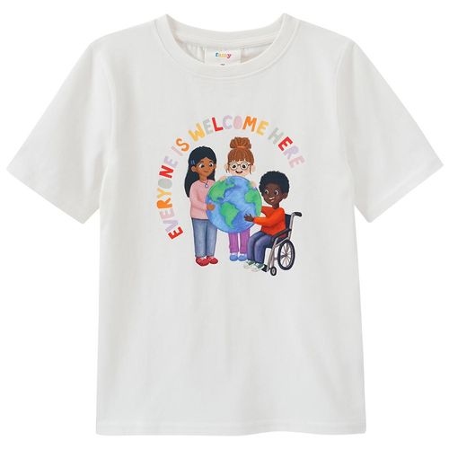 Kinder T-Shirt mit Message-Print