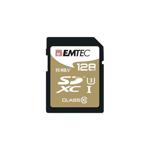 Emtec SpeedIN' - flash memory card - 128 GB - SDXC UHS-I