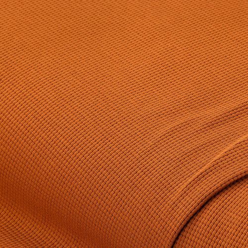 Baumwoll-Waffeljersey, rost
