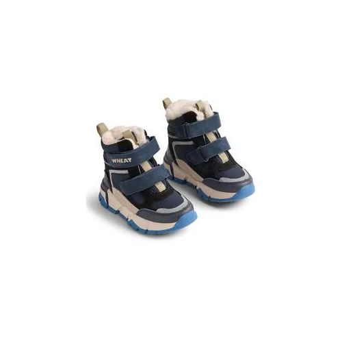 Stiefel WHEAT "WHEAT Bootie Lucka Tex", Jungen, Gr. 35, blau, Schuhe Stiefel