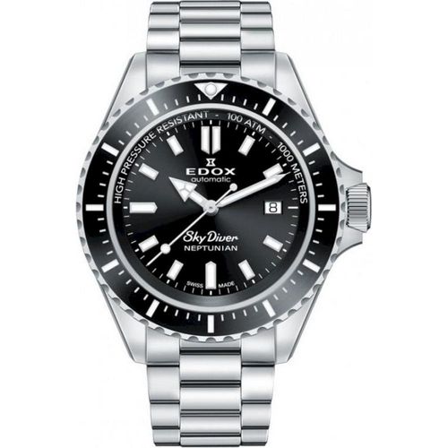EDOX Skydiver Neptunian Automatic 80120-3NM-NIN Herrenuhr Skydiver Neptunian Automatic