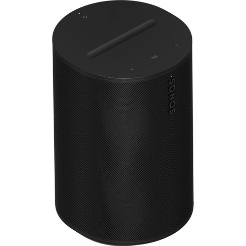 Sonos WLAN Lautsprecher Era 100 schwarz (Sprachsteuerung, WLAN, Bluetooth, Trueplay, Apple AirPlay 2, Touch Steuerung, Feuchtigkeitsbeständig)