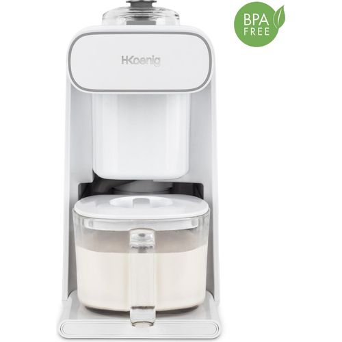 H.Koenig NATY210 Pflanzlicher Milchbereiter, Edelstahl