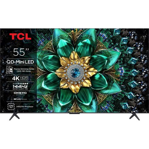 TCL 55Q6C 4K QD-Mini LED TV mit Google TV 139 cm (55")