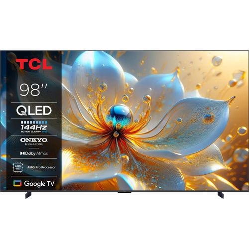 TCL 98T8C 4K QLED TV mit Google TV 248 cm (98")