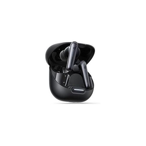 soundcore by Liberty 4 NC Bluetooth-Kopfhörer mit Geräuschunterdrückung, 98,5% Noise Cancelling, Adaptive Geräuschunterdrückung für Ohren und Umgebung, Hi-Res Sound, 50H Wiedergabe (Schwarz)