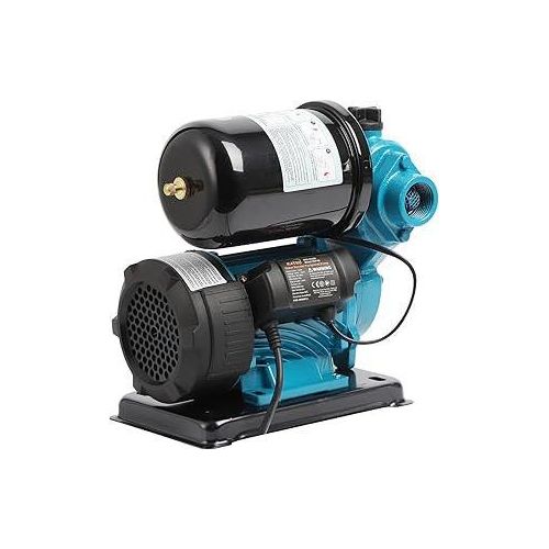 KATSU Wasserpumpe Hauswasserwerk Gartenpumpe 120W, Automatische Druckregelung, selbstansaugend geeignet für Haus- und Gartenwasserhähne 151433