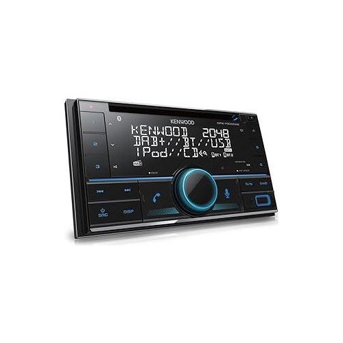 KENWOOD DPX-7300DAB 2-DIN CD-Autoradio mit DAB+ & Bluetooth Freisprecheinrichtung (USB, AUX-In, 3 x Pre-Out 2.5V, Amazon Alexa, Soundprozessor, 4x50 W, VAR. Beleuchtung, DAB+ Antenne)