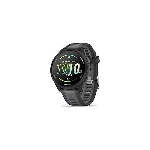 Garmin Forerunner 165 43mm - Lauf-Smartwatch, 1,2 AMOLED Touchscreen, bis zu 11 Tage Akkulaufzeit, 25+ Sport-Apps, Trainingsempfehlungen, Gesundheitsdaten, smarten Funktionen